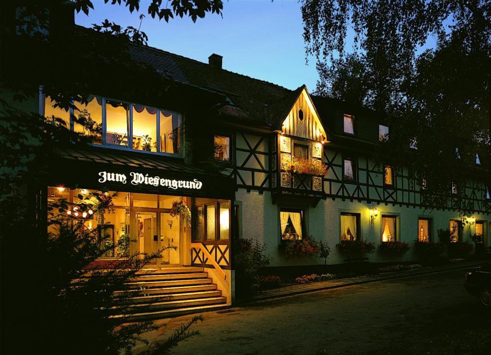 Hotel Wiesengrund Lindenfels Exteriör bild